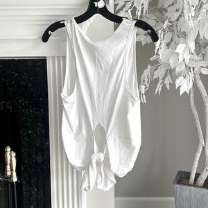 ALC white Tank Top BNWT with tie on back